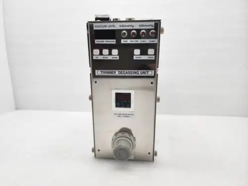 Ulfa Tech Degassing System Thinner Udt-156-3L As-Is