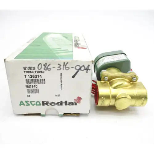 Asco 8210B026 110/120V 300Psi 3/4"