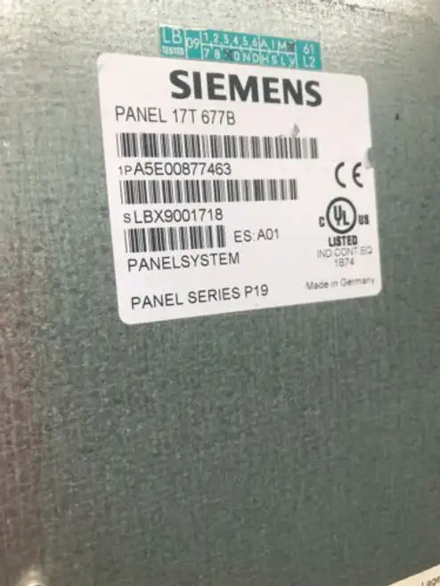 Siemens A5E00877462 觸控屏