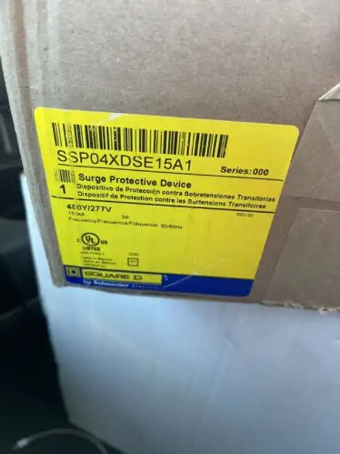 Square D Ssp04Xdse15A1 277V