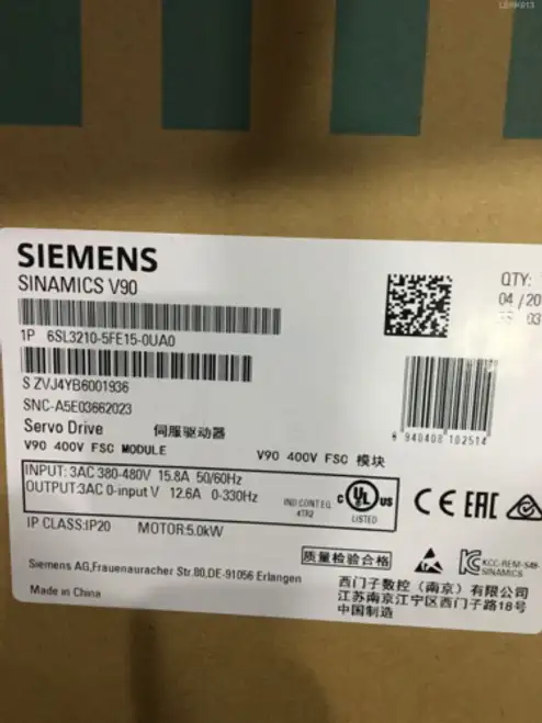 6Sl3210-5Fe15-0Ua0
