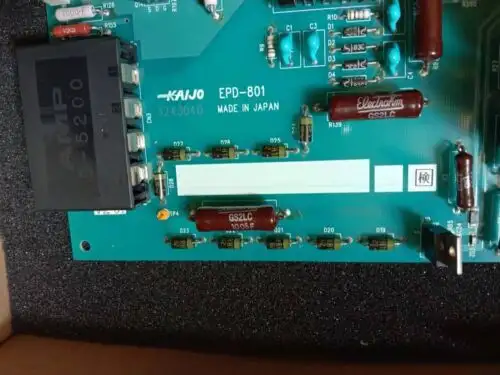 Kaijo EPD-801 แผงควบคุม
