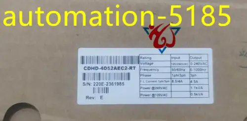 Servotronix Cdhd-4D52Aec2-Rt servopohon
