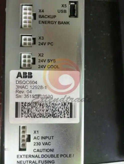 ABB DSQC 604 3HAC12928-1 Power Supply
