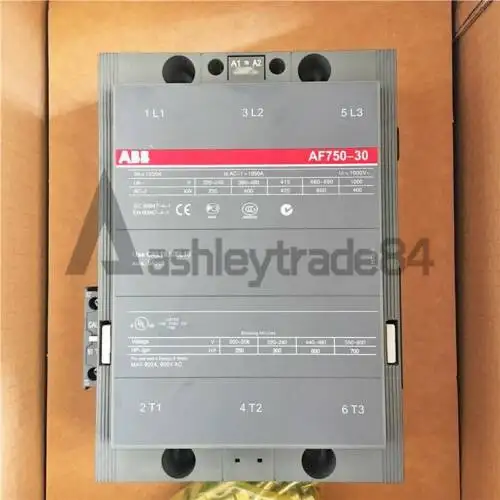 Abb Af750-30-11 24-60V 1Sfl637001R6811 Dc Contactor