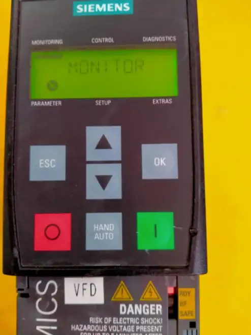 Siemens Sinamics G120C 6Sl3210-1Ke18-8Ab1 6Sl3210-1Ke15-8Ab2 Uss/Mb Ver C02/V4.7