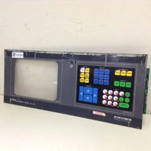 Toyo Machinery Control Screen Logic Board Plcs6 #69850