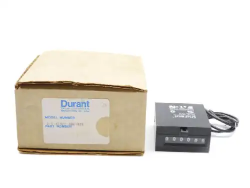 Durant 6-Y-41321-406-Mequ 120Vac