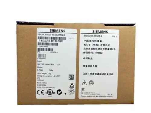 Siemens 6Sl3210-1Pe12-3Ul1 Inverter Power Module