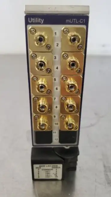 Jdsu / Viavi Passive Utility Module Mutl-C1040Ge-M100-Mfa 10 Bulkhead Connectors