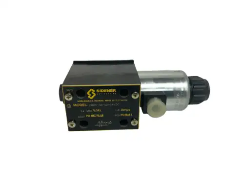 Sidener Ctrl Reliable Hydraulic Valve 24Vdc 3000Psi Pn# Crhv-05-12-24Vdc