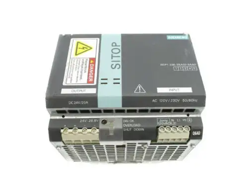 Siemens 6Ep1336-3Ba00-8Aa0 120-230Vac 7.7/3.5A Nupi