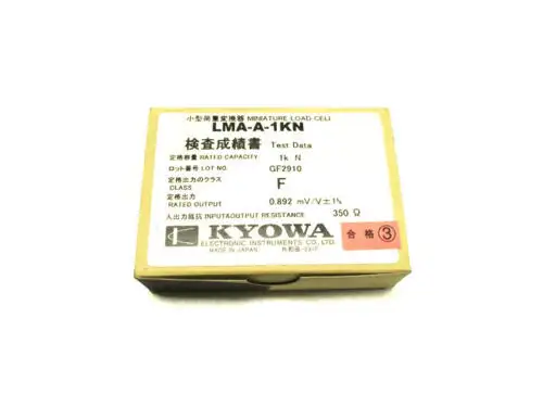 Kyowa LMA-A-1KN เครื่องวัดความเครียด