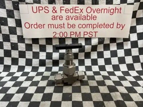 Swagelok M-6Ntrs8 M6Ntrs8 Alloy 400 Bonnet Needle Valve #1610V25