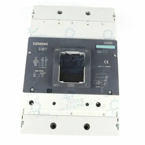 Siemens 3Vl5763-1Dc36-0Aa0 Vl630 690V 630A cầu dao