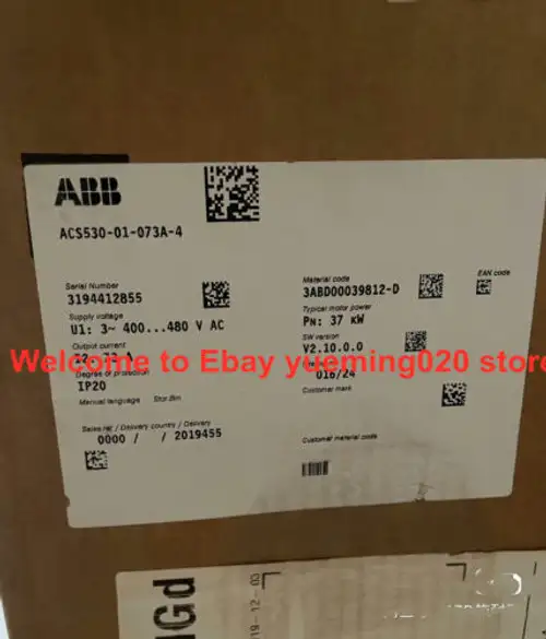 Fast Acs530-01-073A-4 3Abd00039812-D azionamento a frequenza variabile