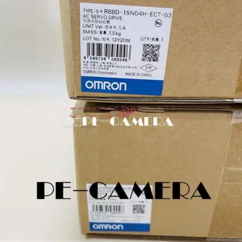Omron R88D-1Sn04H-Ect-03 伺服驅動器