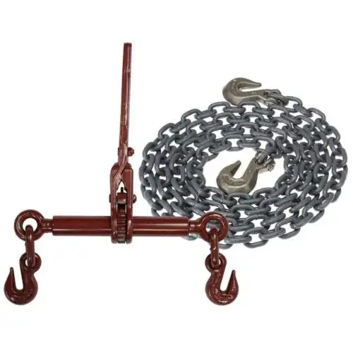 Grade 100 1/2" X 20' Chain- Durabilt Ratchet Binder Kit