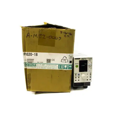Kikusui Pas20-18 0-20Vdc 18A Stromversorgung