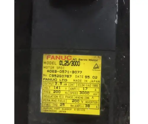 Fanuc A06B-0571-B075#7000 測試模組