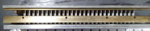 Gbc /Sickinger Custom Usp-13 4:1 Oval With 5" Tabcut .156 X .196 Punch Die