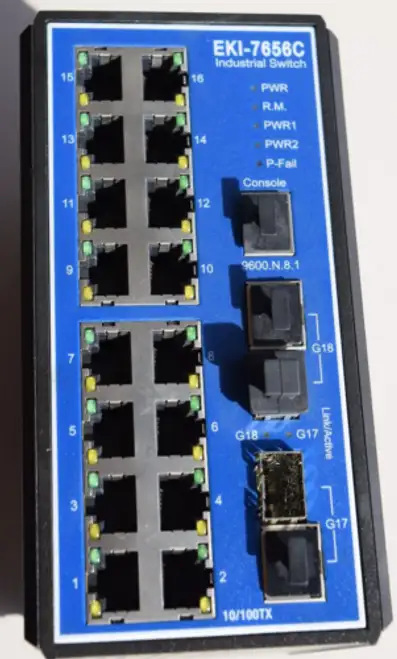 Advantech Eki-7656C Ethernet Switch