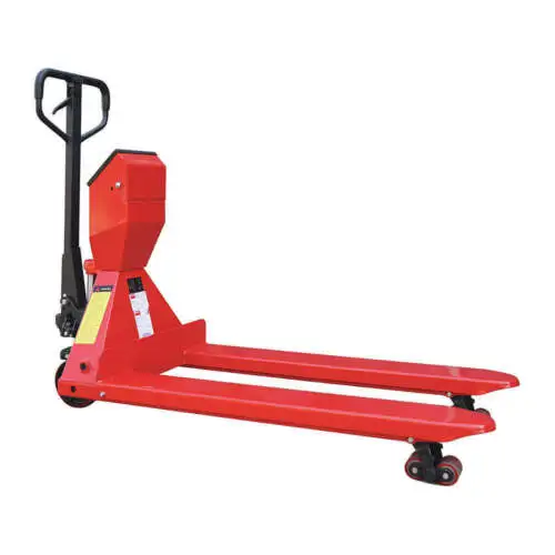 Dayton 54Yg30 Pallet Jack Scale 4400 Lb Cap Steel