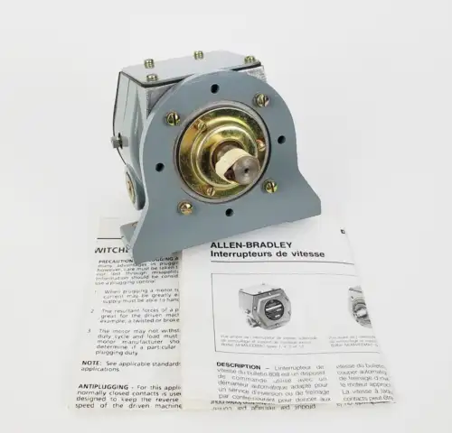 Allen Bradley 808-K1 Speed Switch Ser F
