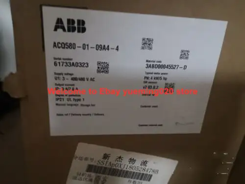 Acq580-01-09A4-4 3Abd00045527-D Inverter Drives