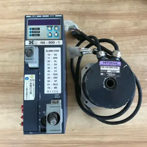 Hi-T Drive HA-600-1 + FHA-14A-3003-E100 harmonik sürücü sistemi