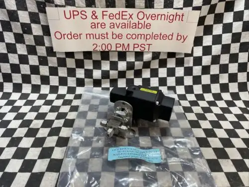 Swagelok M-41Xs2-51S M41Xs251S Ms-151-Sr Monel 3-Way Ball Valve 1/8"