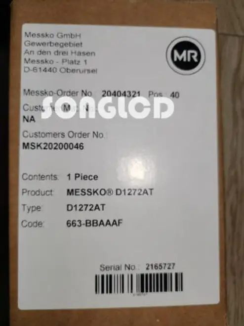 D1272At 663-Bbaaaf 0-160