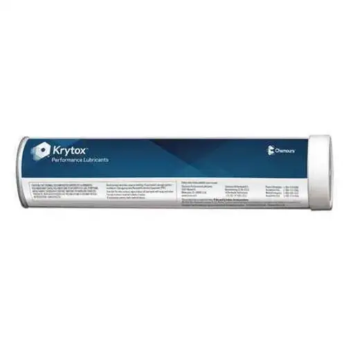 Cartucho de grasa de presión extrema Krytox 283 Az 0,8 Kg Blanco