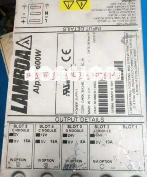 Alpha H60529 600W