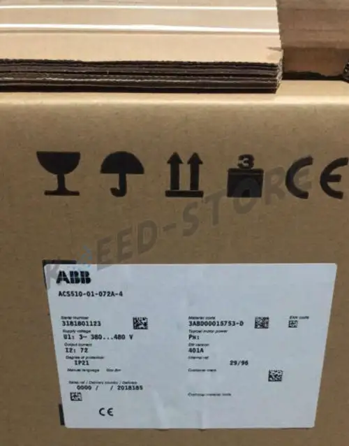 ABB ACS510-01-072A-4 ACS51001072A4 37KW 變頻器
