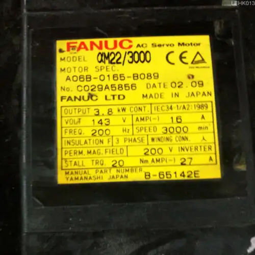 FANUC A06B-0165-B089 測試模組