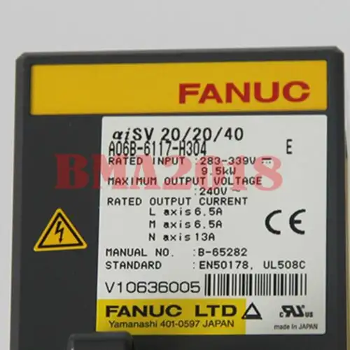 Fully A06B-6117-H304 A06B6117H304 BM15 FA9T