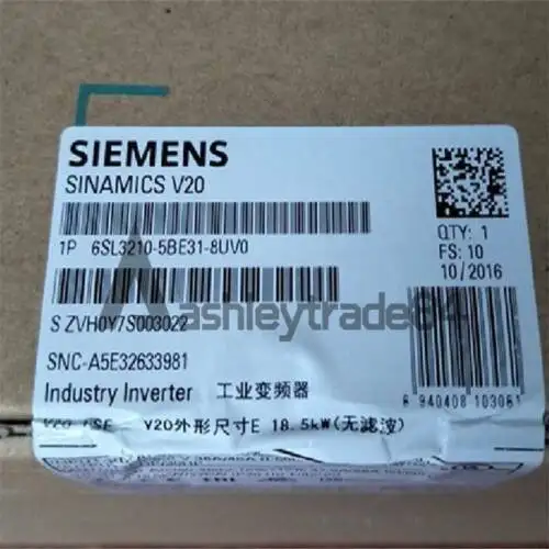 Siemens 6Sl3210-5Be31-8Cv0 轉換器