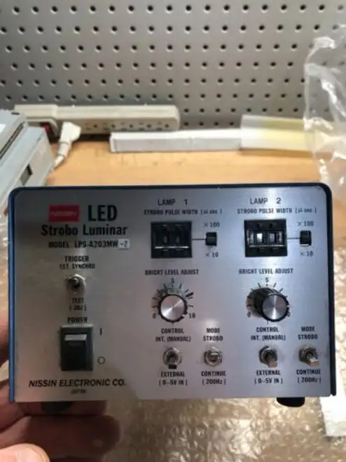 Nissin Lps-A203Mw-2 Led Strobe Luminar Input=Ac85-250V Ej-New