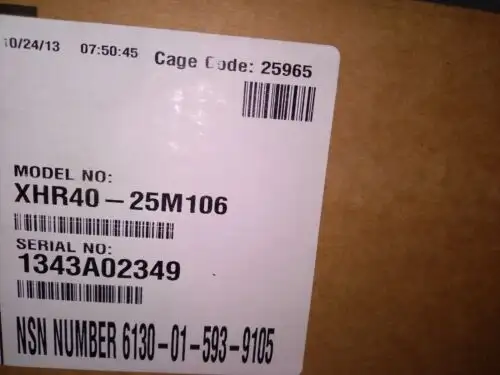 Sorensen Ametek Xh240-25M106 1343A02349 Rev.B 47-63Hz 0-25A 0-40V