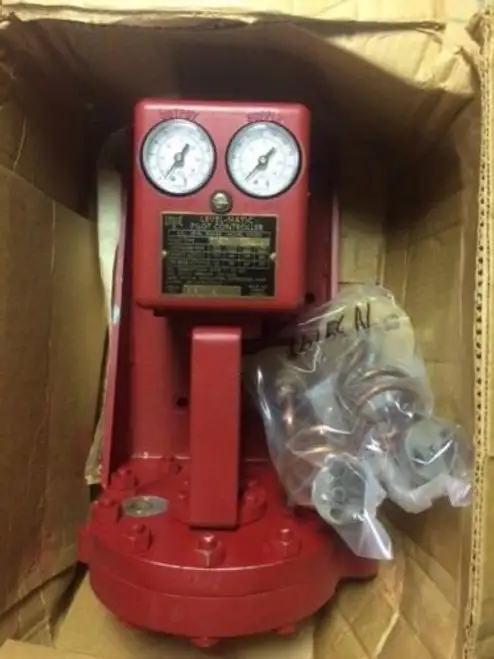 Nos Leslie Controls Level-Matic Controllore di livello senza galleggiante pilota con kit di impulsi