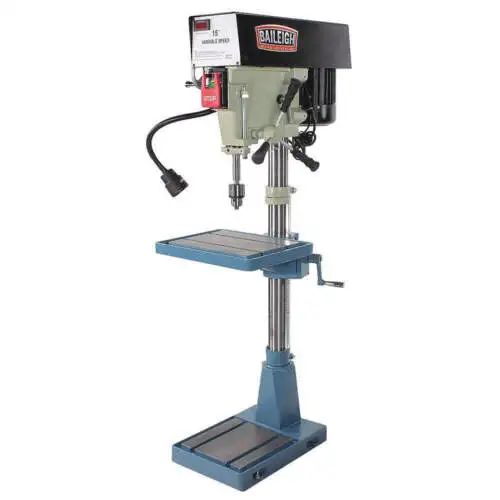 Trapano a colonna Baileigh Industrial Dp-15Vsf 1 Hp 5/8" Chuck