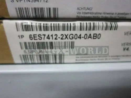 One Siemens 6Es7412-2Xg04-0Ab0 S7 400 Cpu412-2 Processor 6Es7 412-2Xg04-0Ab0