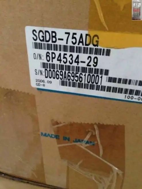 Yaskawa Sgdb-75Adg Servo Driver