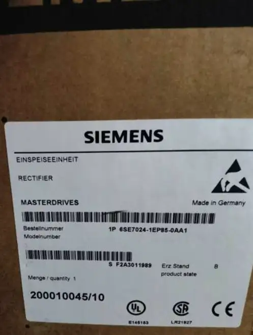 Siemens 6SE7024-1EP85-0AA1 變頻器