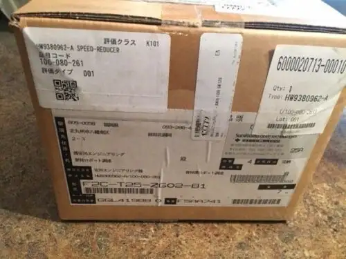Sumitomo F2C-T25-Zg02-81 Hw9380962-A Speed Reducer Axis For Sk120 F-Cyclo