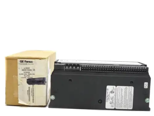 Ge Fanuc Ic660Bba104K-Ca