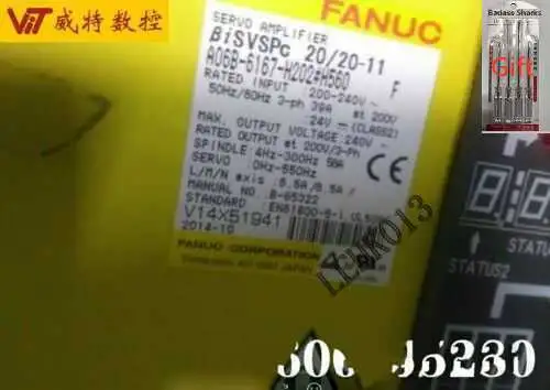 FANUC A06B-6167-H202#H560 伺服驅動器