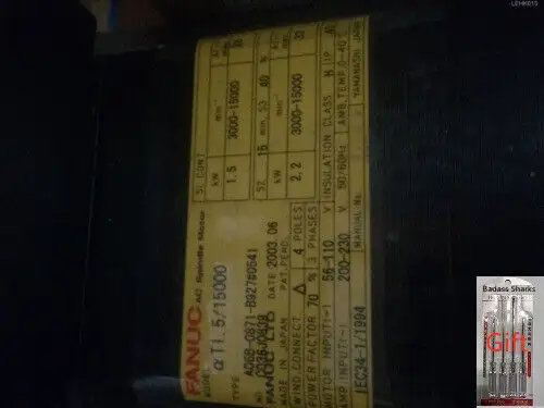 FANUC A06B-0871-B927#0541 servomoteur