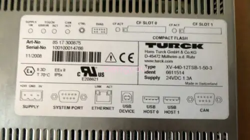 Turck Xv-440-12Tsb-1-50-3 6611514 yakınlık anahtarı